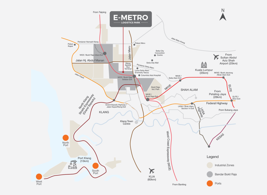 Connectivity & Location of Metro Hub 