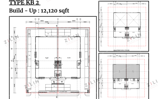 KAPAR @ 3 STOREY SEMI-D FACTORY FOR SALE