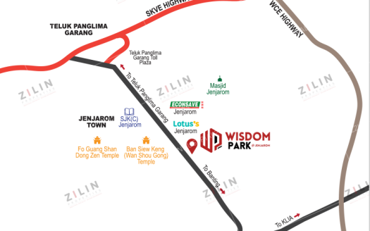 WISDOM PARK@ JENJAROM FACTORY FOR SALE