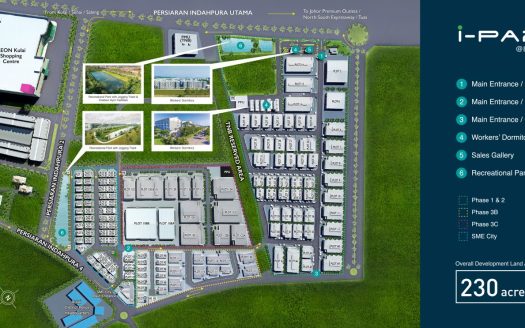 I-PARK @ INDAHPURA FACTORY FOR SALE